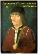Heemkundekring Land van Ravenstein, portret Adolf van Kleef
