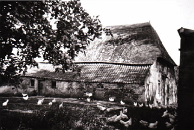Heemkundekring land van Ravenstein, zwart wit foto boerderij